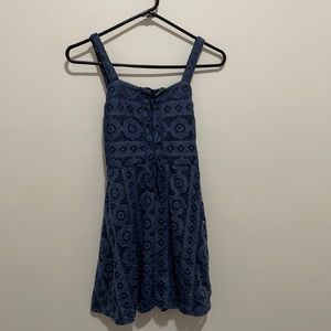Blue Lace Dress